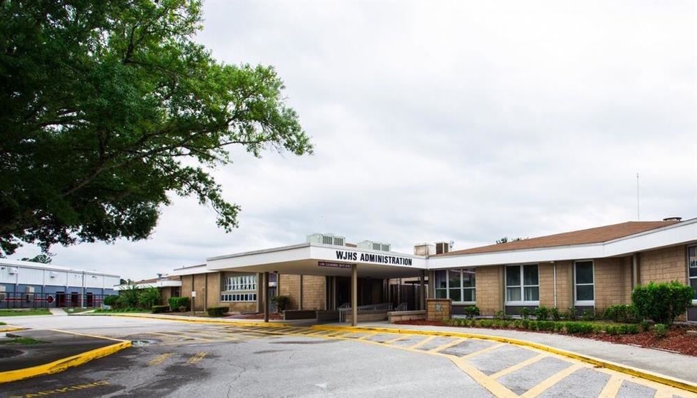 front of school